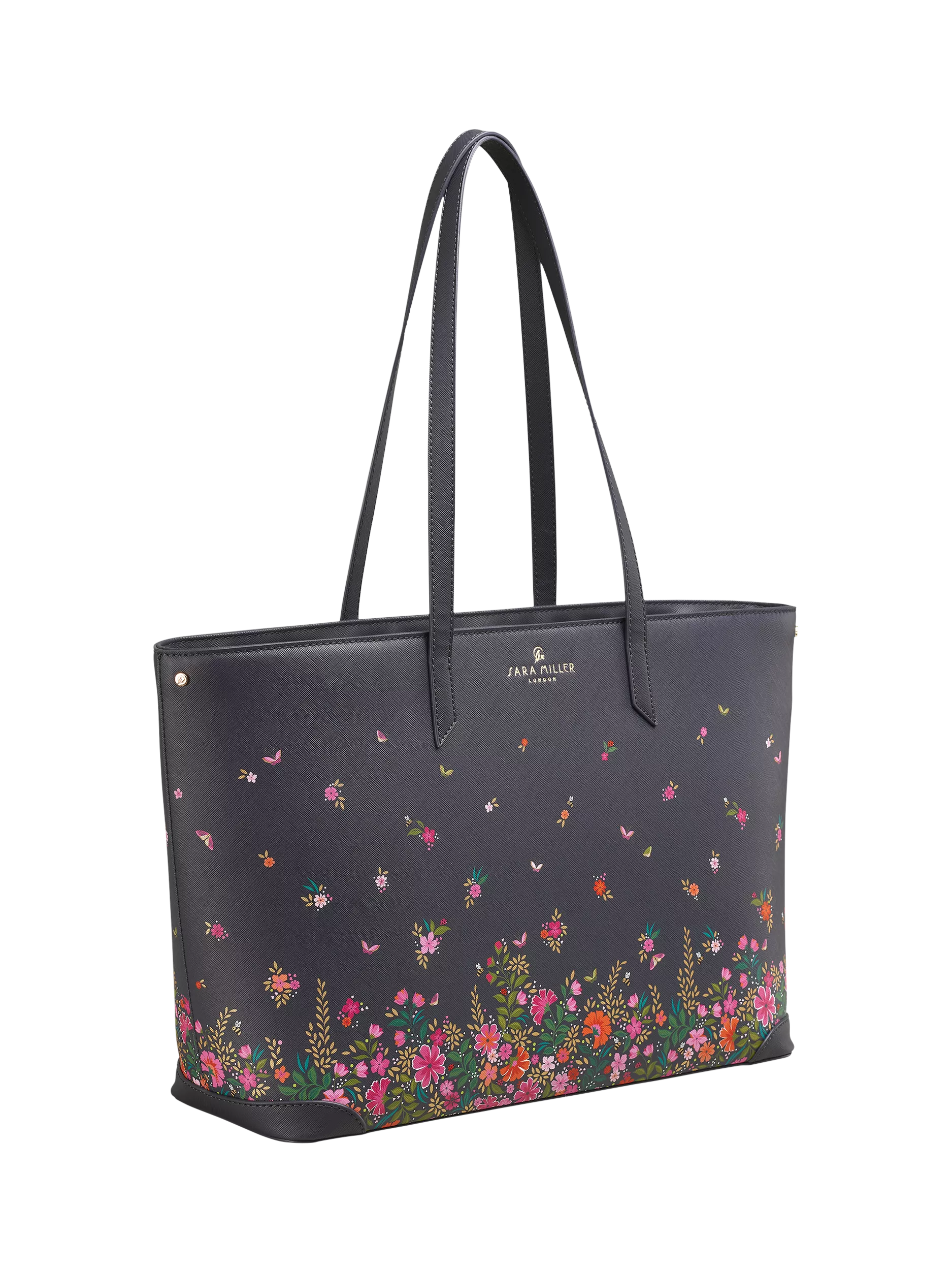 Sara Miller large tote bag ditsy floral print - British product
