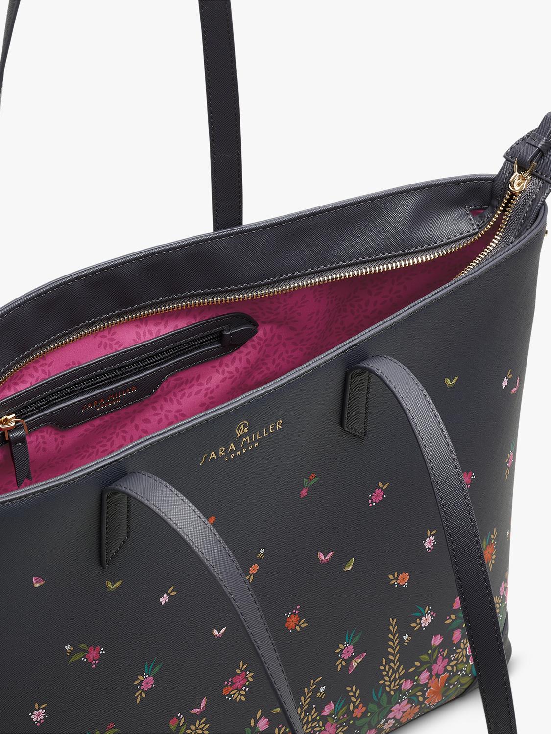 Sara Miller large tote bag ditsy floral print - British product