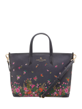 Sara Miller medium ditsy floral tote bag - British product