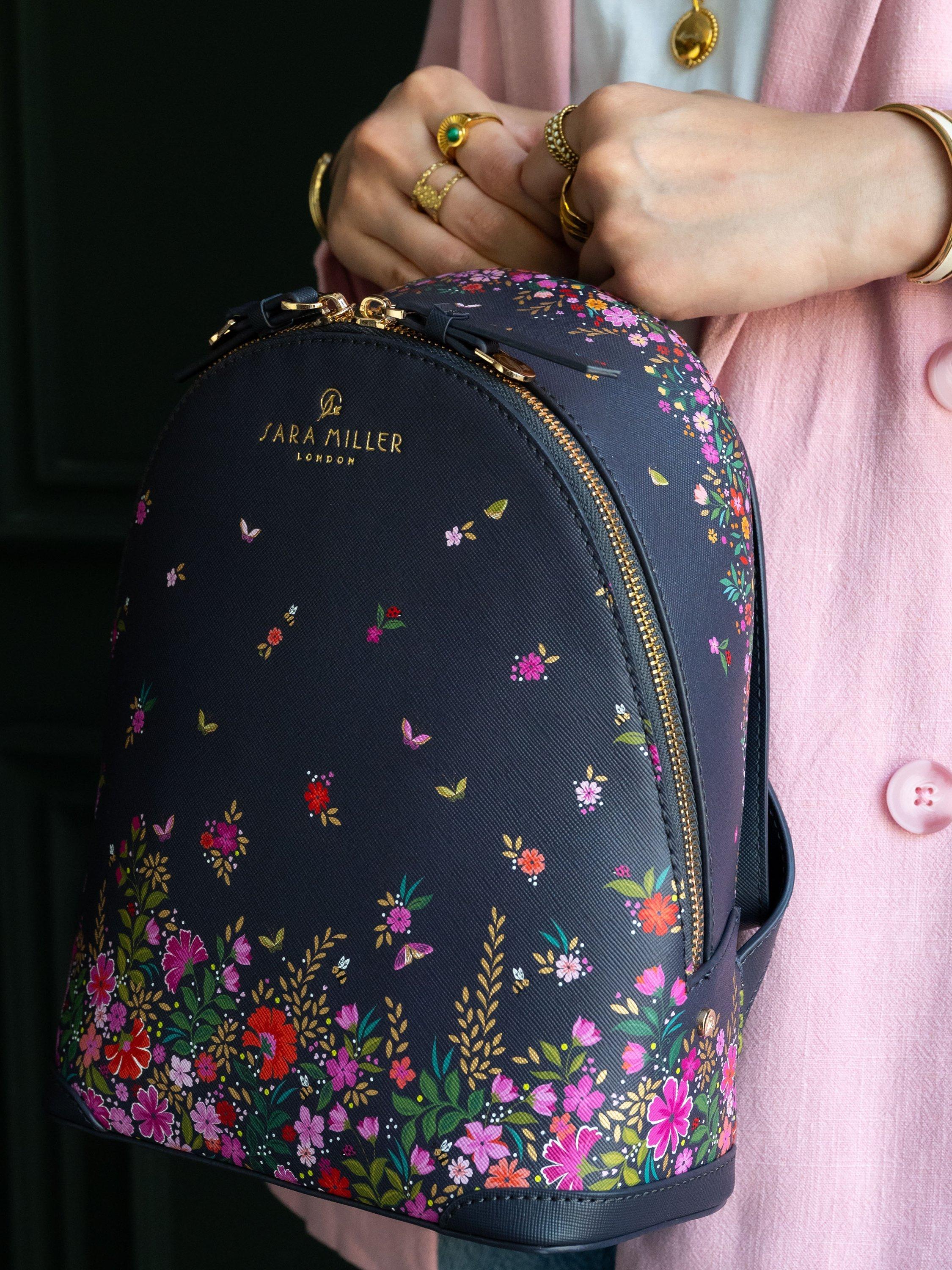 Sara Miller mini backpack ditsy floral, UK version