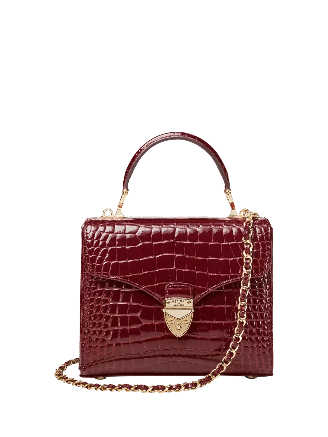 Aspinal of London Mayfair Leather Grab Bag