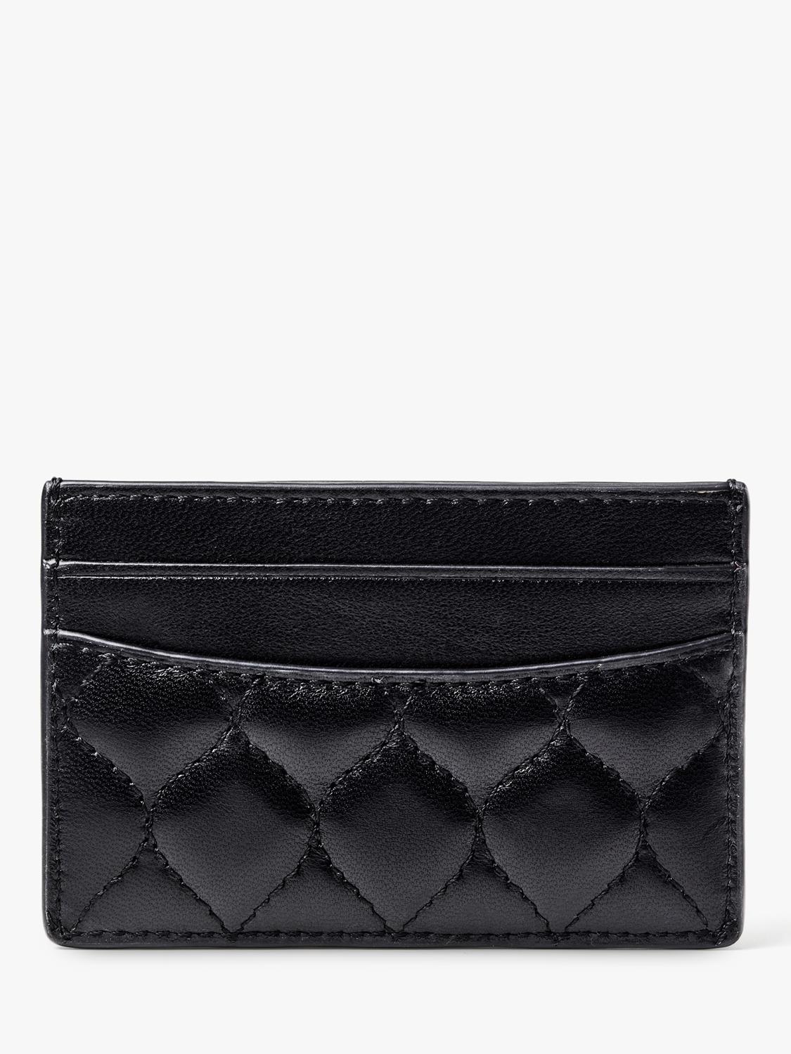 Aspinal of London quilted leather card case - British product