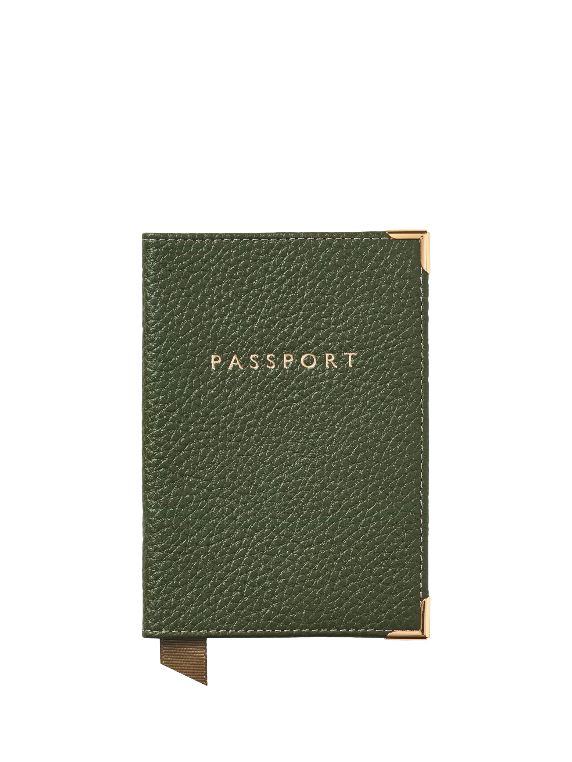 Aspinal of London Leather Passport Cover