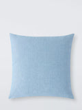 Scion fringed poppy cushion honey cornflower 43x43cm - British product