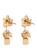 Marc Jacobs Daisy drop earrings gold plated (British brand)