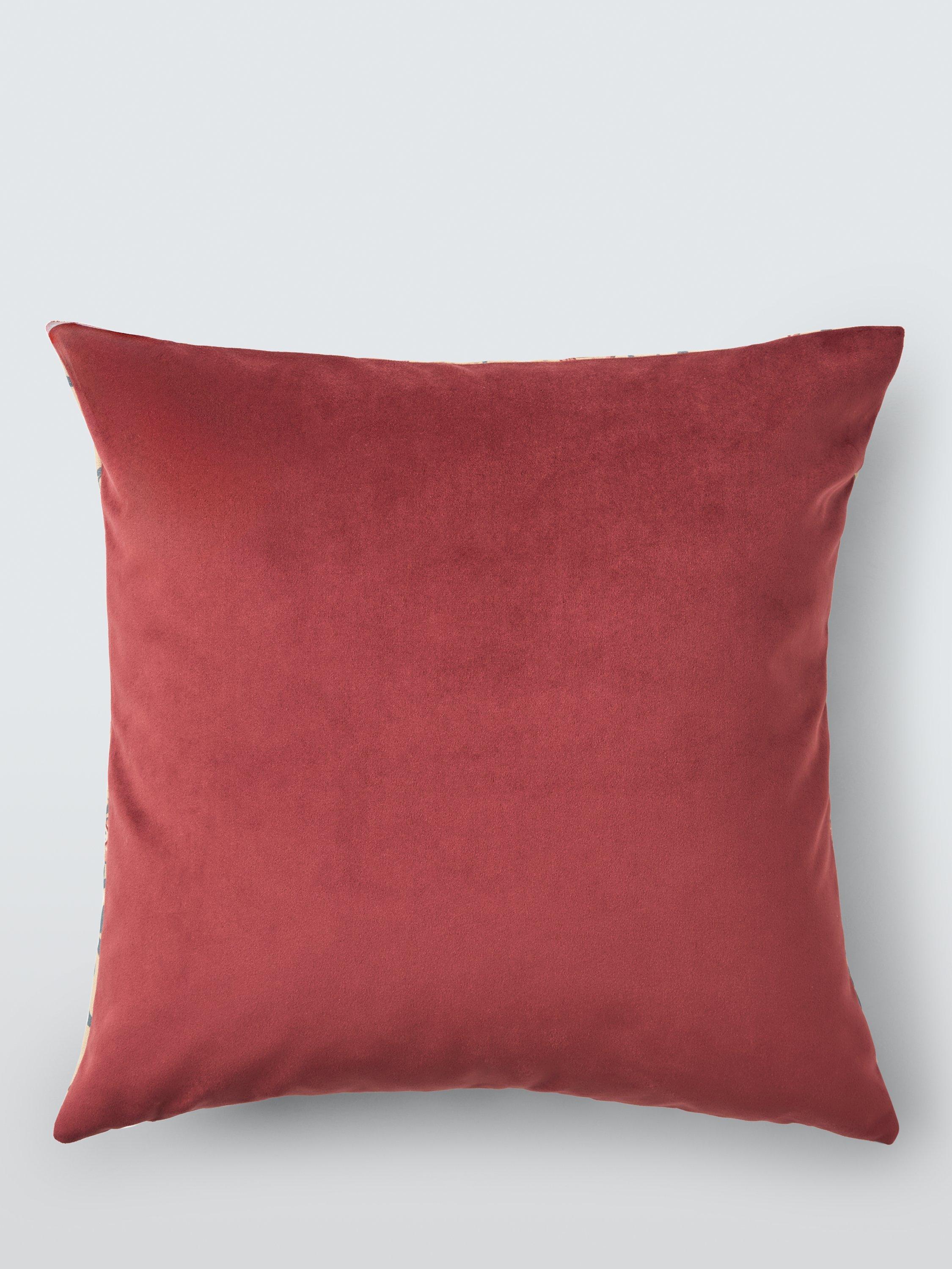 Morris & Co. Iris & Rose cushion 50cm (British brand)