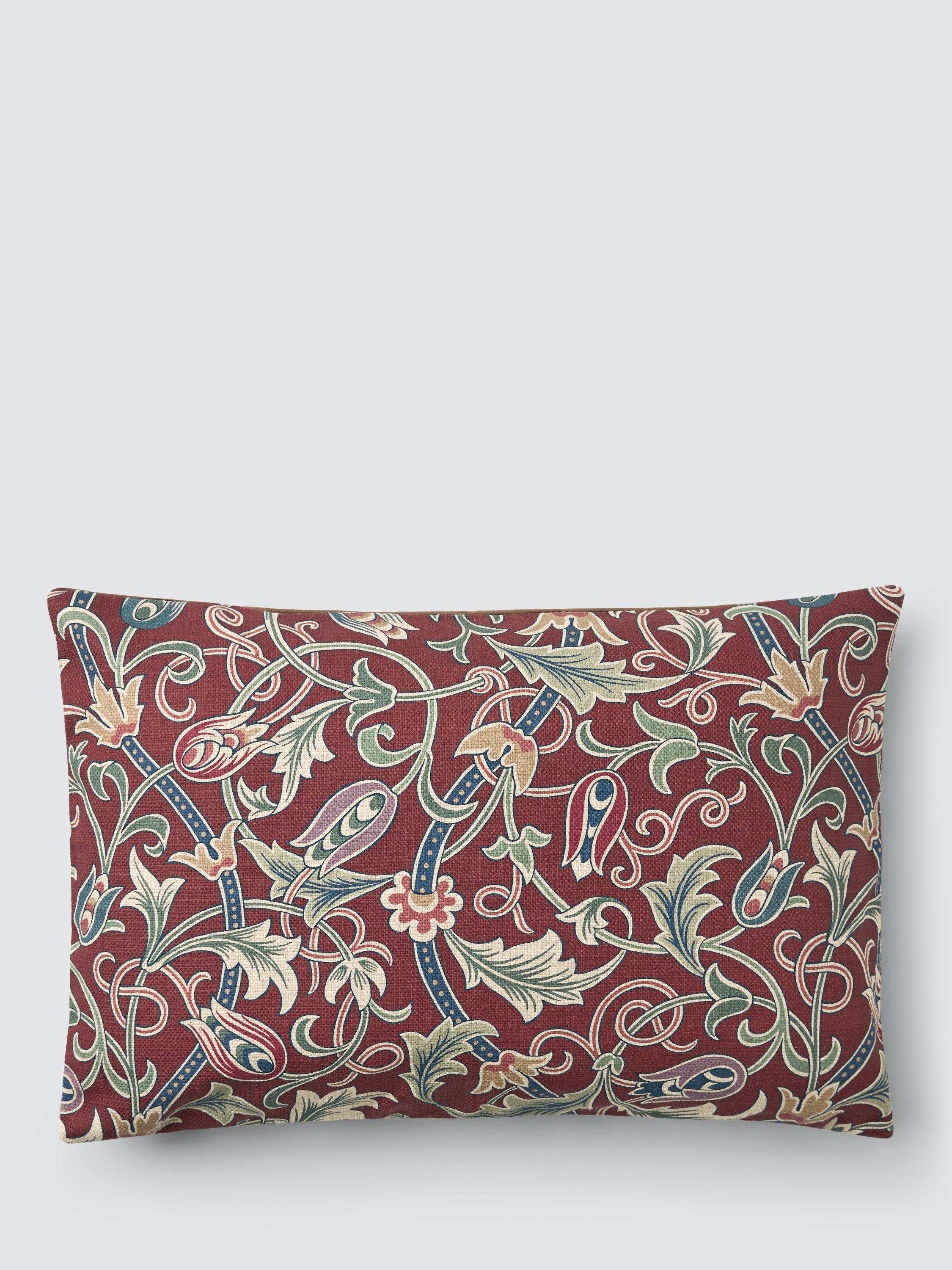 Morris & Co scrolling tulip cushion 40x60cm (British brand)