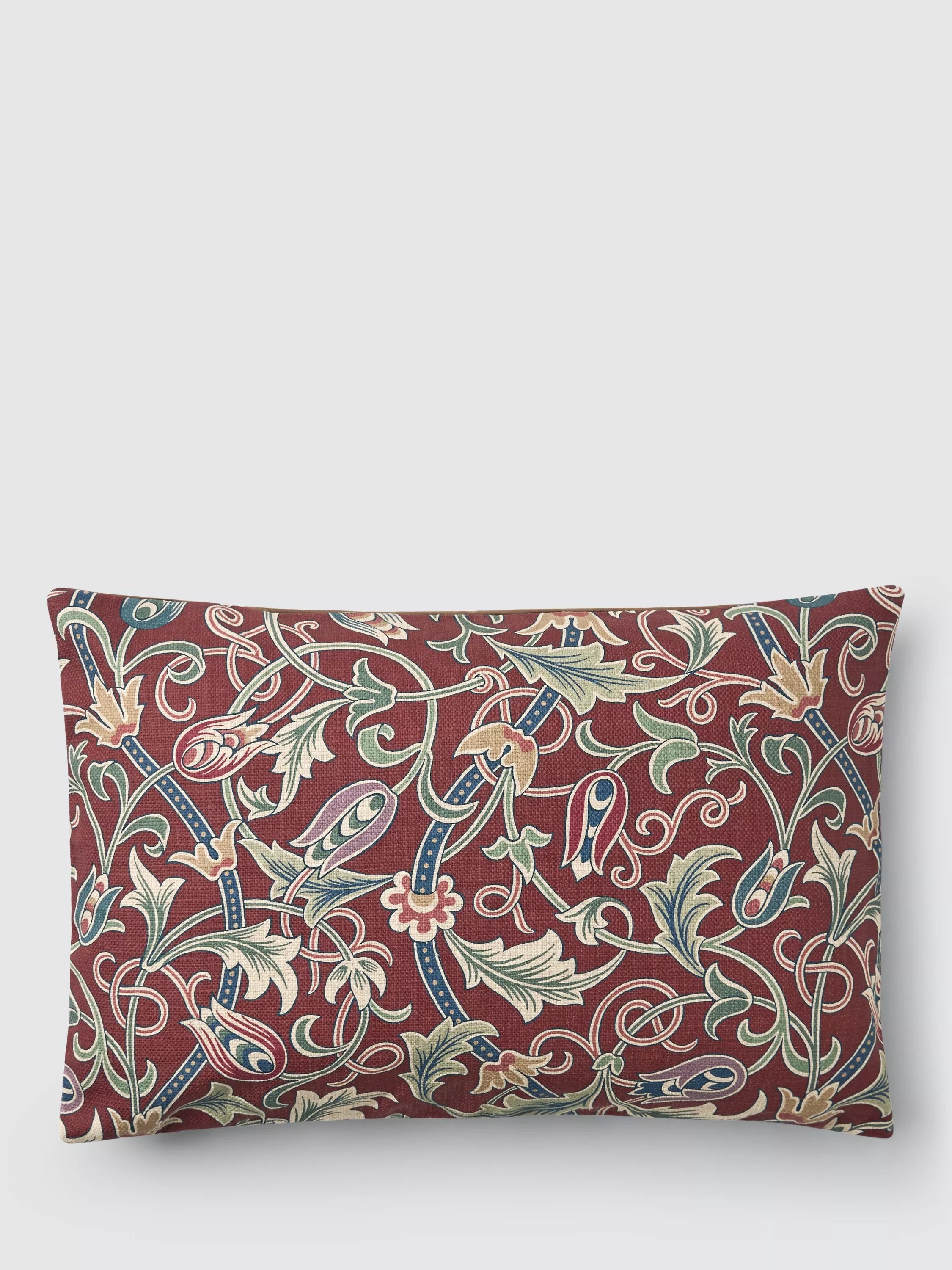 Morris & Co. Scrolling Tulip Cushion 40 x 60cm