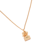 Marc Jacobs Mini Icon Daisy pendant necklace in gold (British brand)
