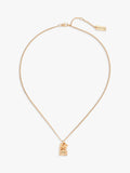 Marc Jacobs Mini Icon Daisy pendant necklace in gold (British brand)