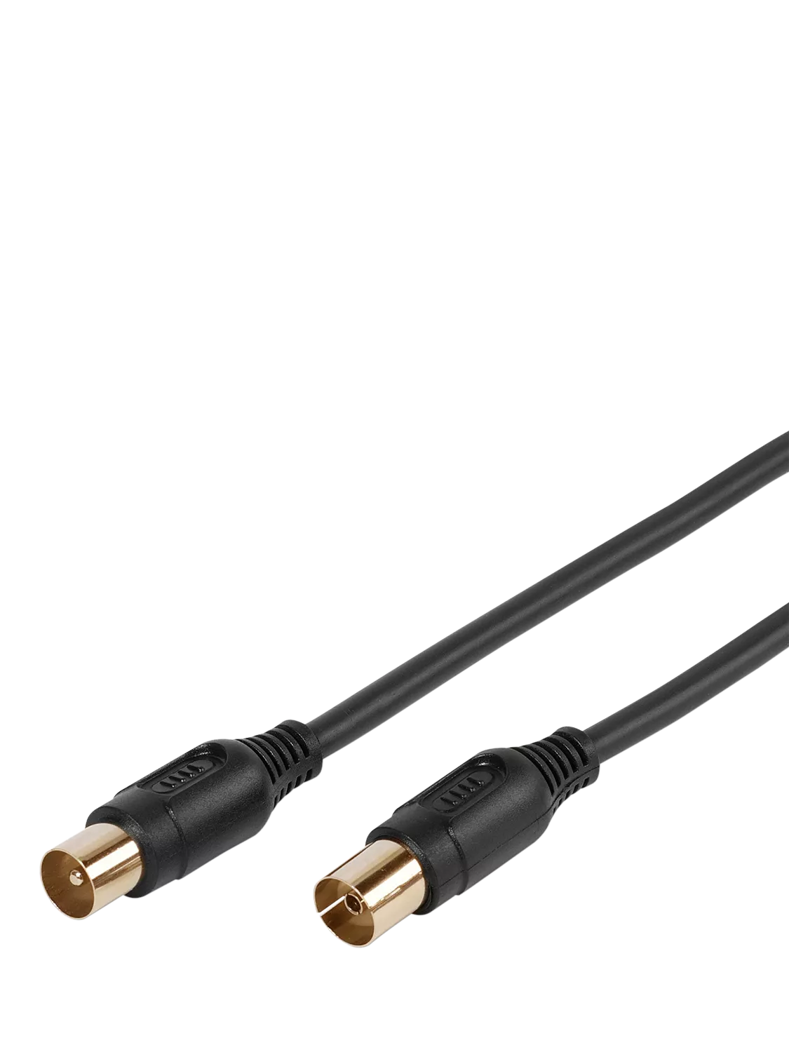Vivanco coaxial aerial cable 90dB 1.5m black (British brand)