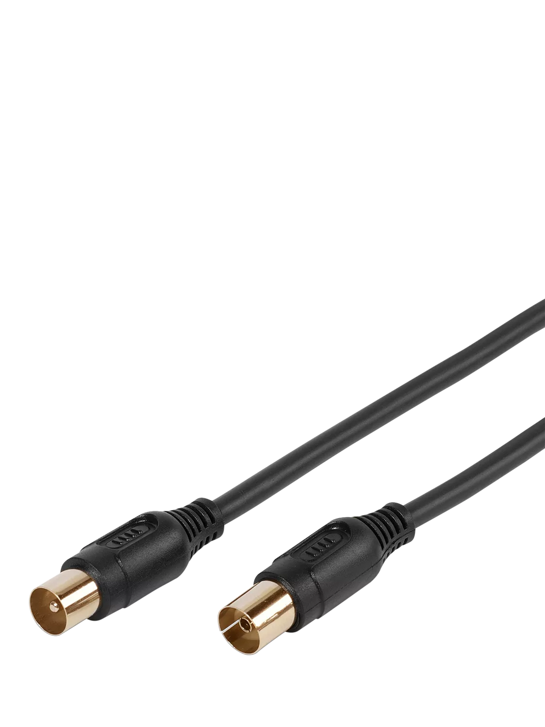 Vivanco coaxial aerial cable 5m black, imported from the UK