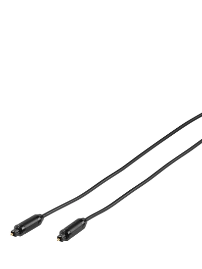 John Lewis Vivanco Fibre Optic Cable 1m Black- Buy online at McGrocer