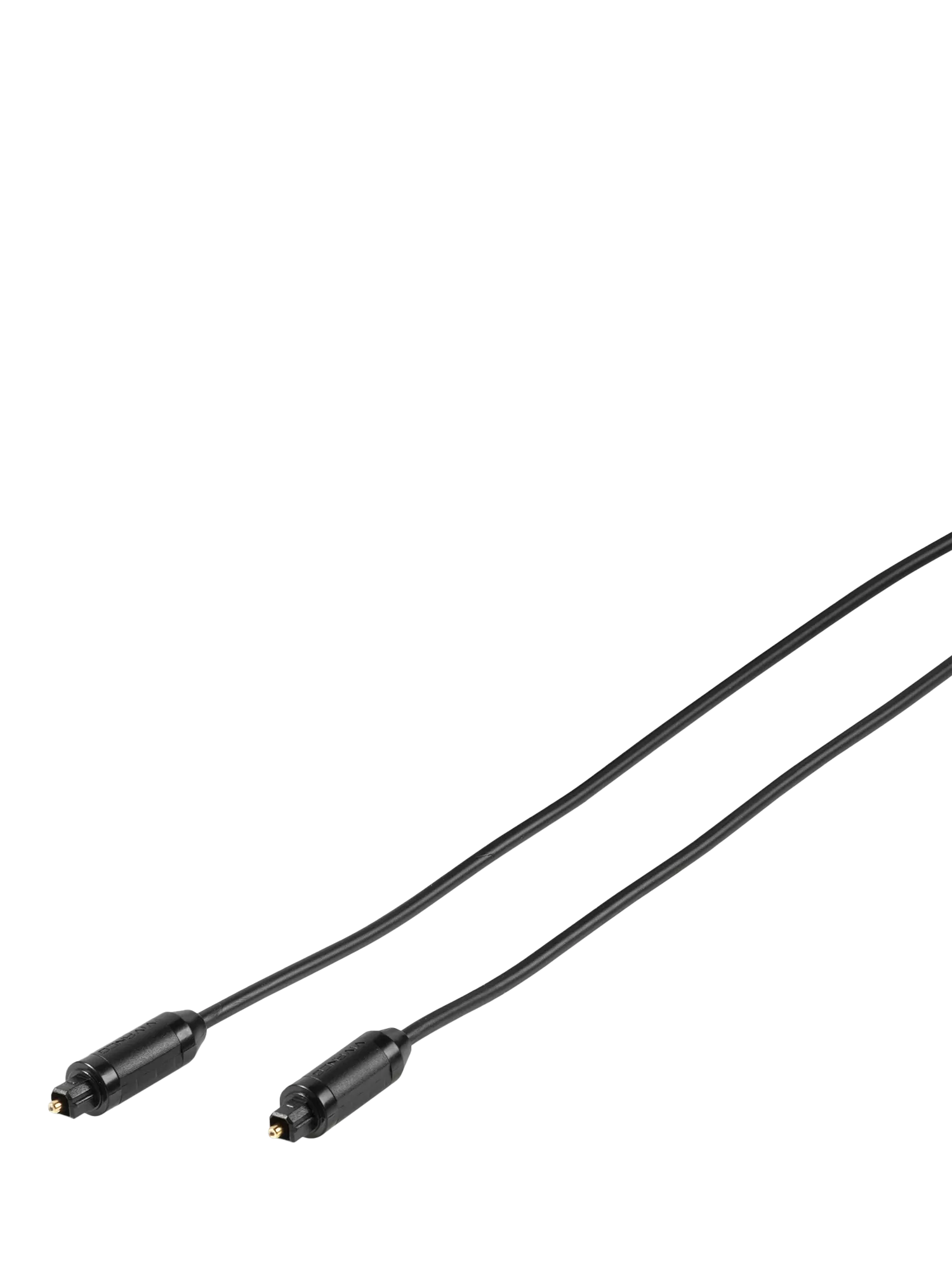 Vivanco fibre optic cable black 1m (British brand)