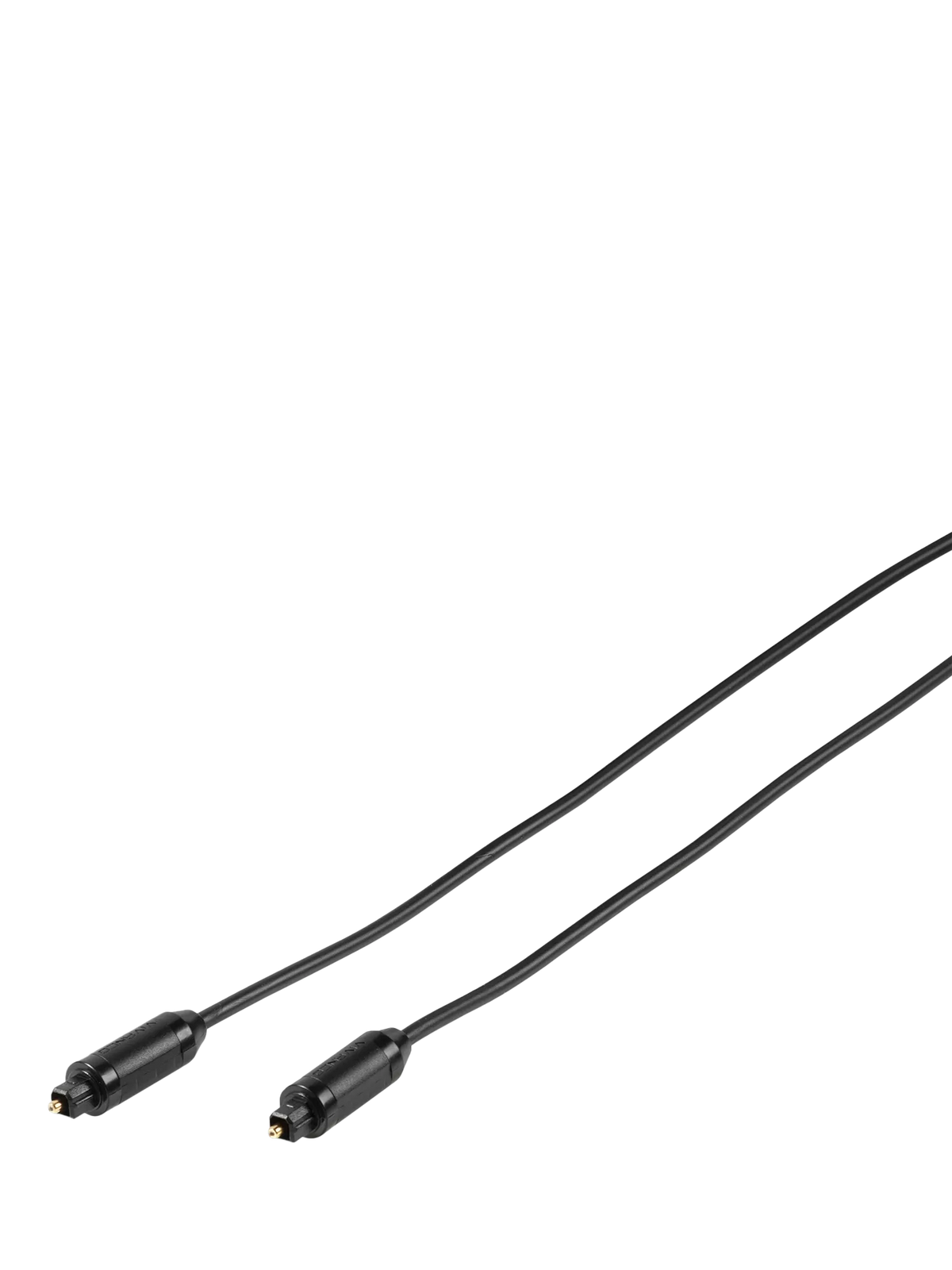 Vivanco fibre optic cable black 1m (British brand)