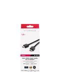 Vivanco 4K HDMI cable 1m black, UK version