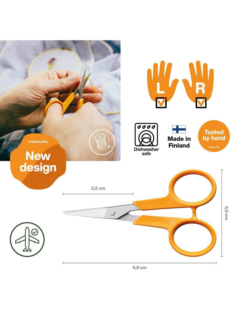 Fiskars Classic embroidery scissors 10cm (British brand)