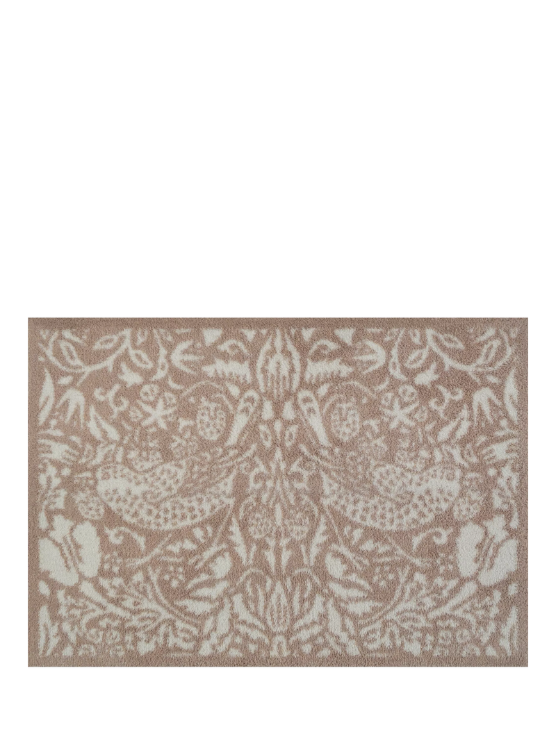 Turtle Mat Strawberry Thief door mat, imported from the UK