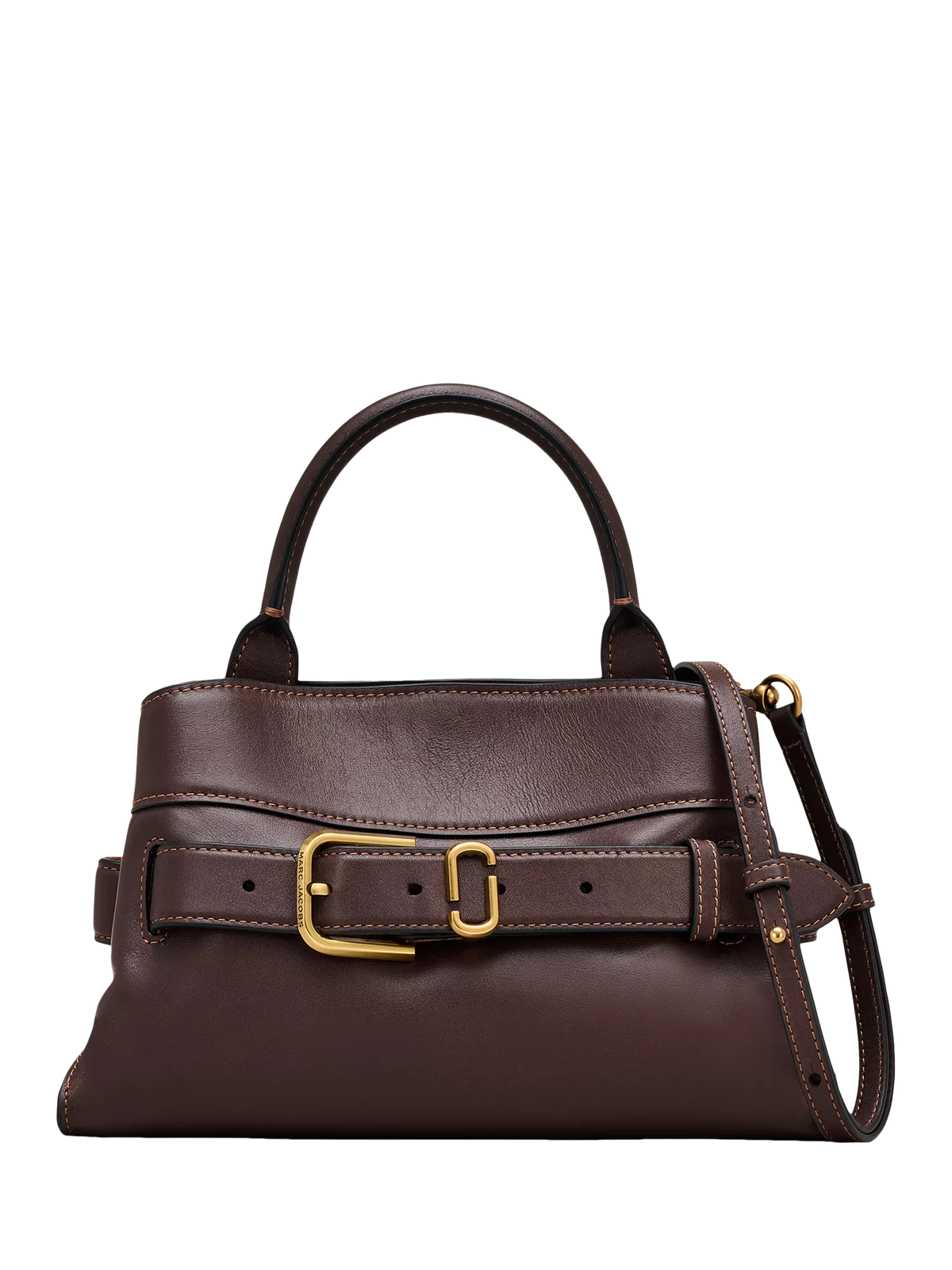 Marc Jacobs Dakota Small Leather Satchel Bag, Ganache
