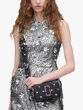 Marc Jacobs crossbody bag Mini Icon Stud Black Multi imported from the UK
