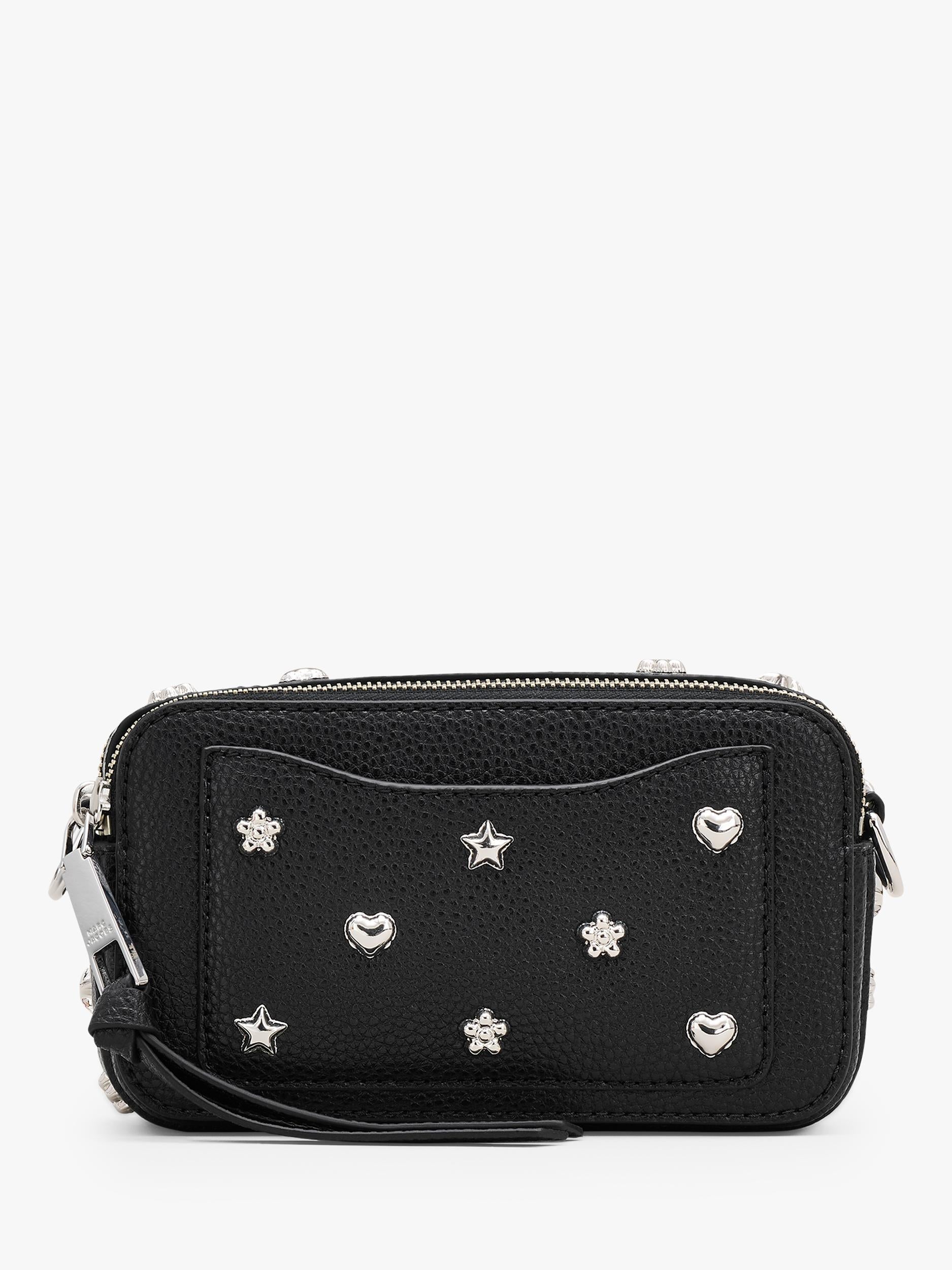 Marc Jacobs crossbody bag Mini Icon Stud Black Multi imported from the UK