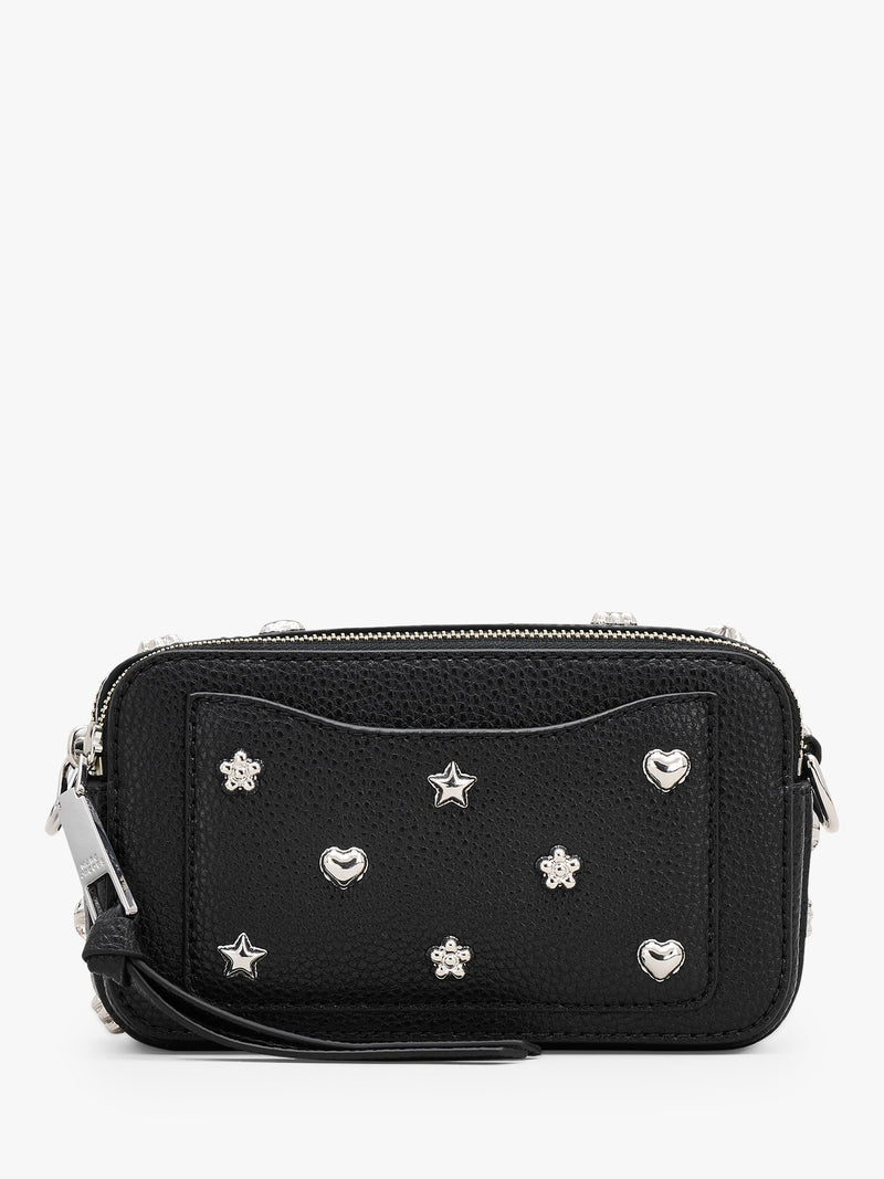 Marc Jacobs crossbody bag Mini Icon Stud Black Multi imported from the UK