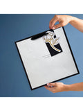 Hall & Co Memento Luxe gift bag white black - British product