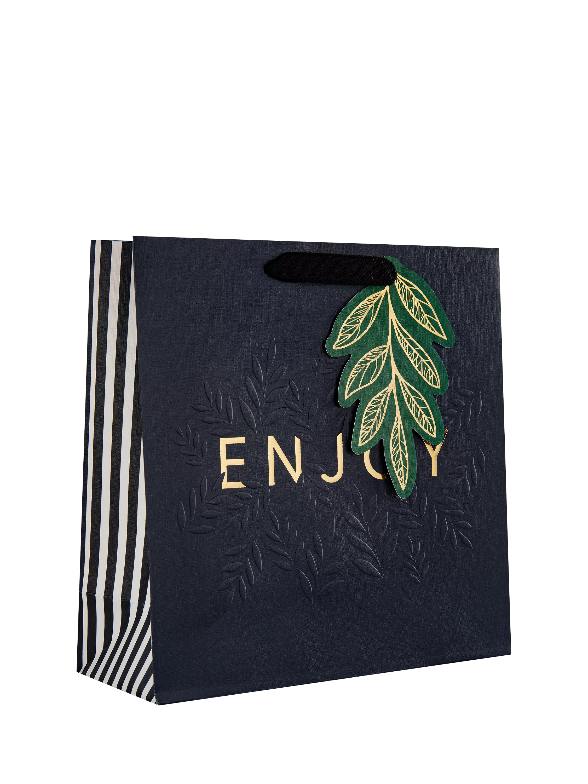 Hall & Co Memento Luxe Gift Bag White and Black