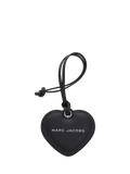 Marc Jacobs Leather Heart Mirror Bag Charm, Black