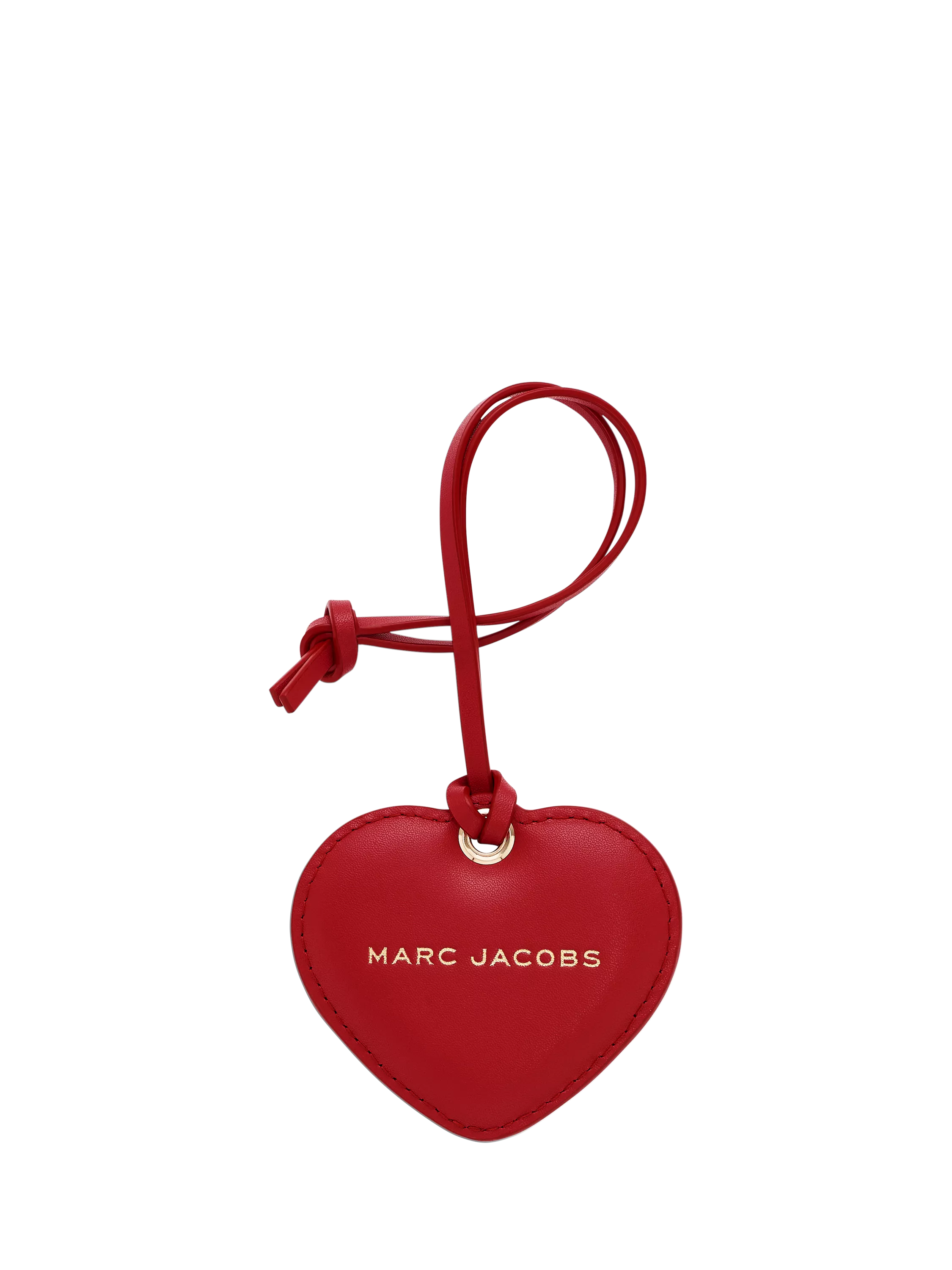 Marc Jacobs leather heart mirror charm, imported from the UK