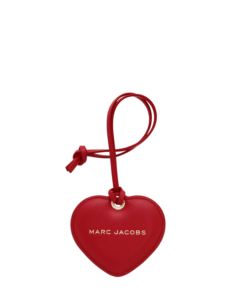 Marc Jacobs leather heart mirror charm, imported from the UK