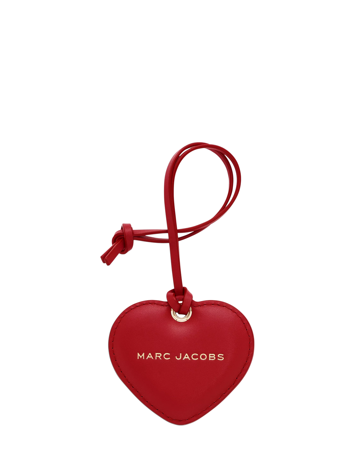 Marc Jacobs leather heart mirror charm, imported from the UK