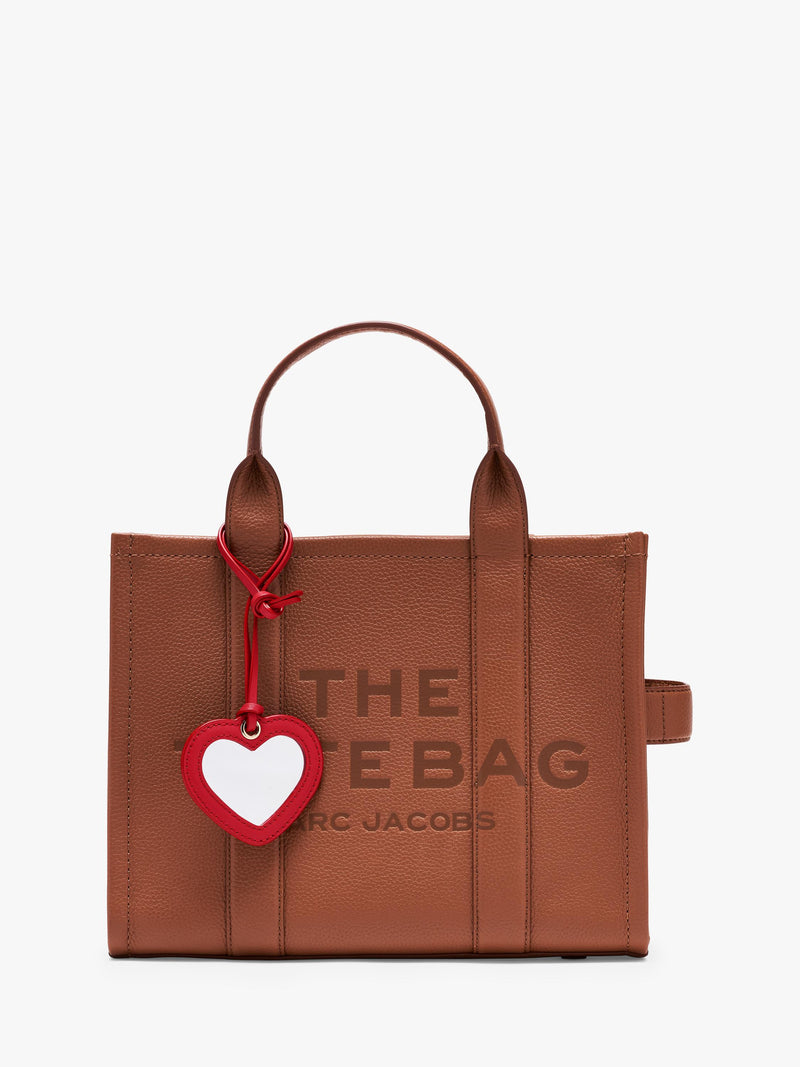 Marc Jacobs leather heart mirror charm, imported from the UK