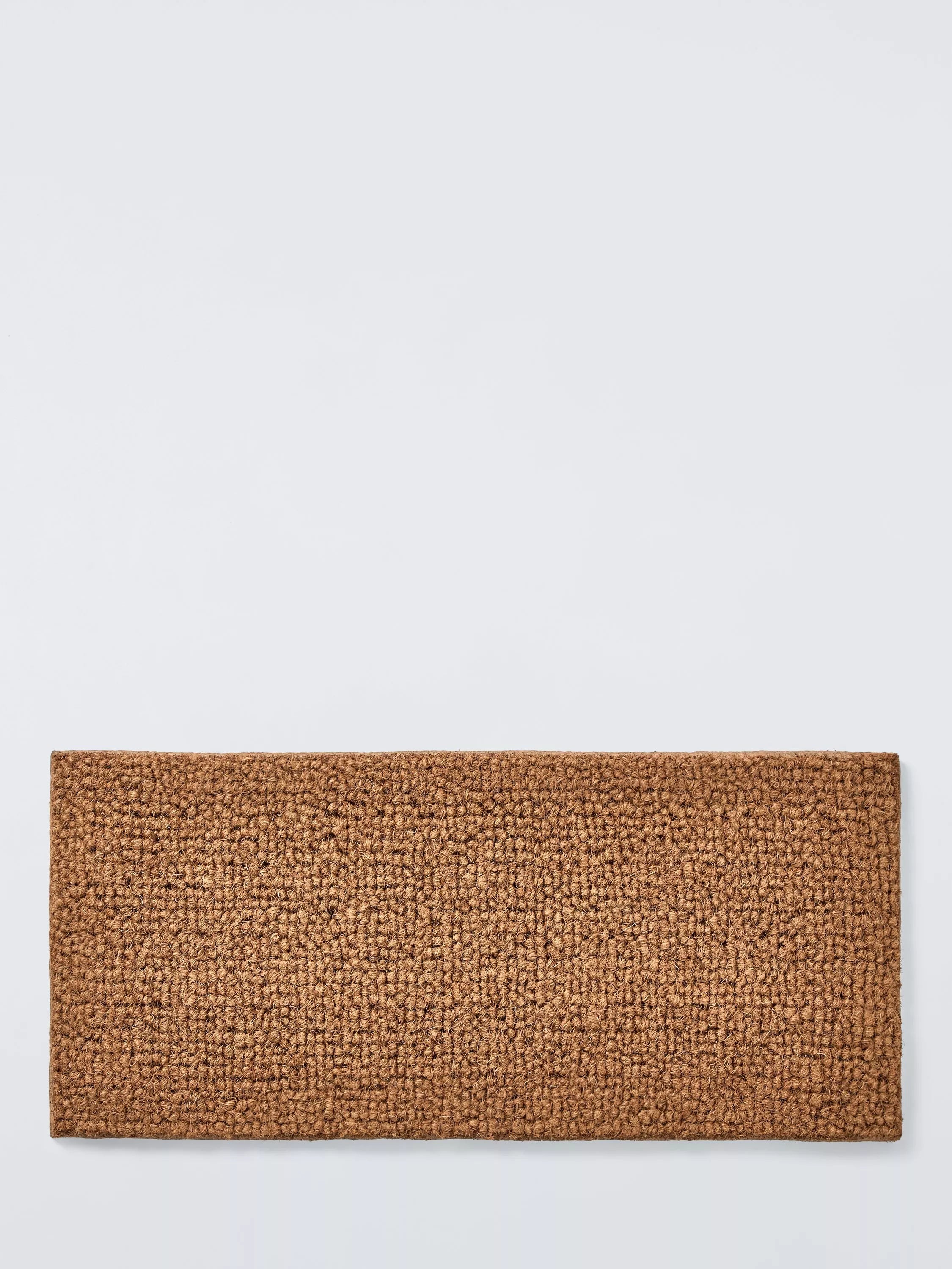 John Lewis Boucle Coir Door Mat Natural