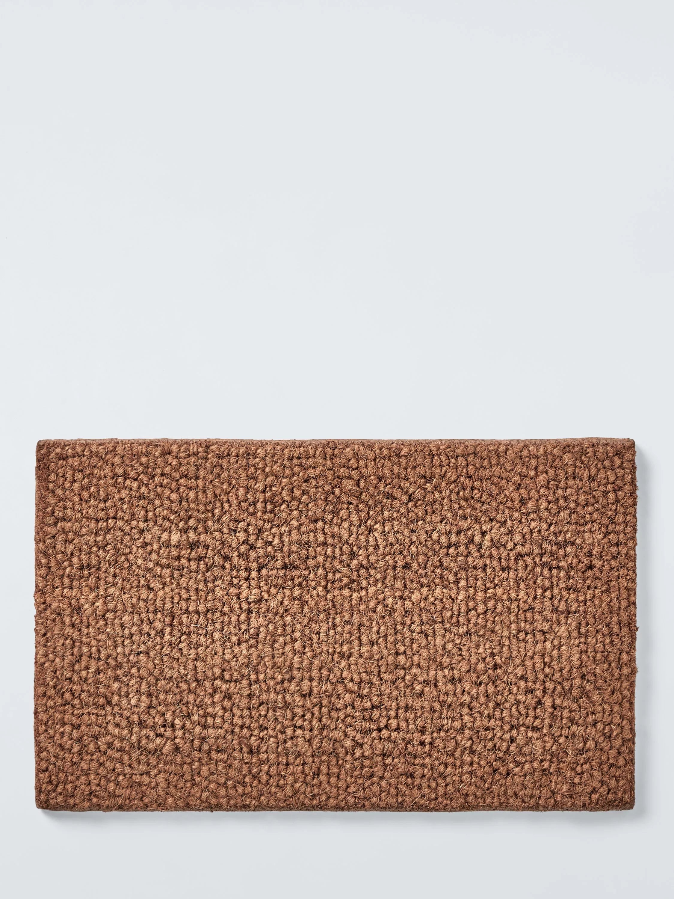 John Lewis boucle coir door mat natural 45x75cm - British product
