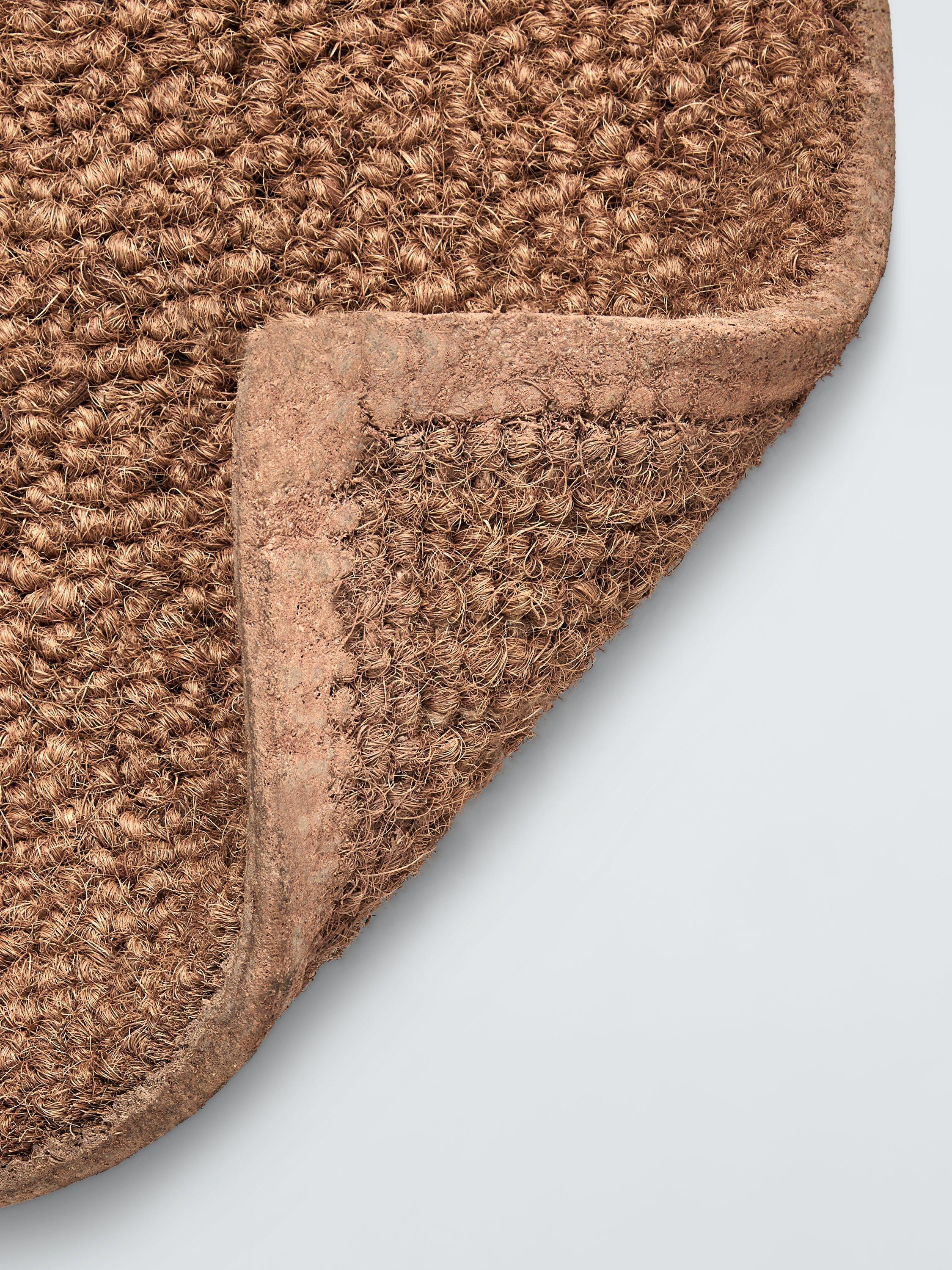 John Lewis boucle coir door mat natural 45x75cm - British product