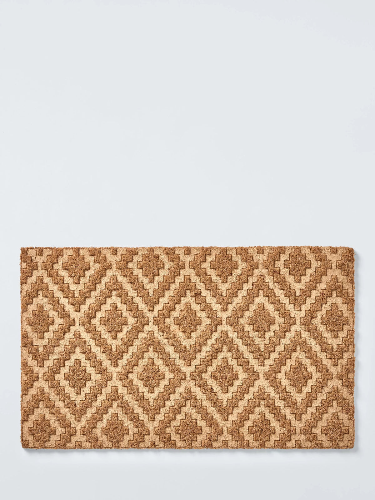 John Lewis door mat diamond embossed natural 45x75cm, UK version