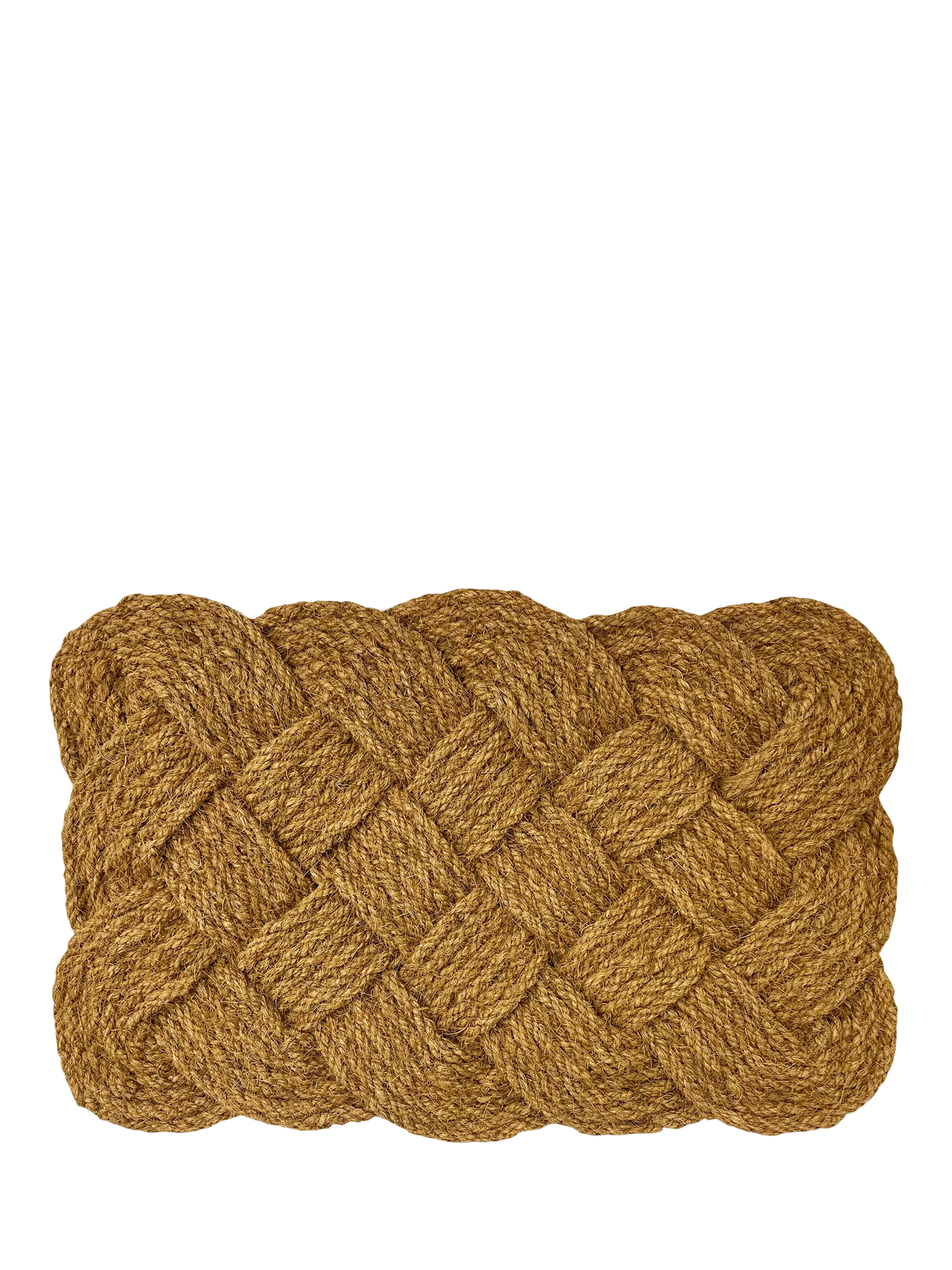 John Lewis woven knot door mat natural 45x75cm (British brand)