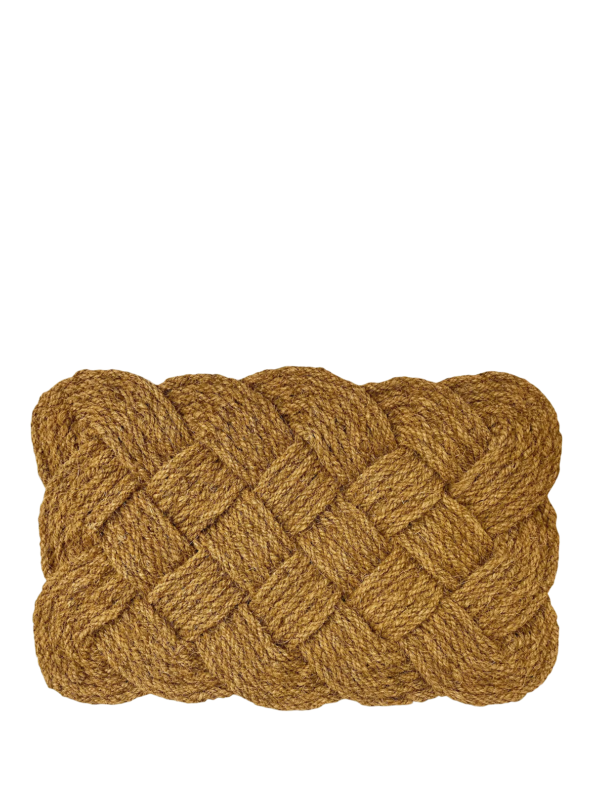 John Lewis woven knot door mat natural 45x75cm (British brand)