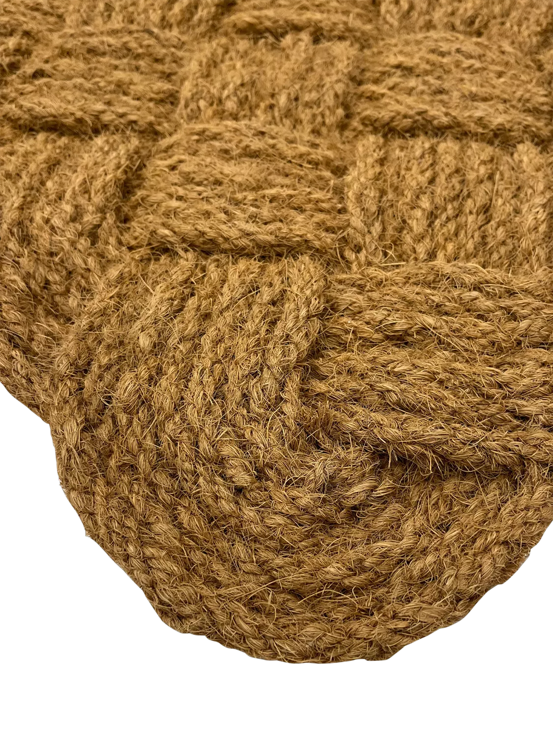 John Lewis woven knot door mat natural 45x75cm (British brand)