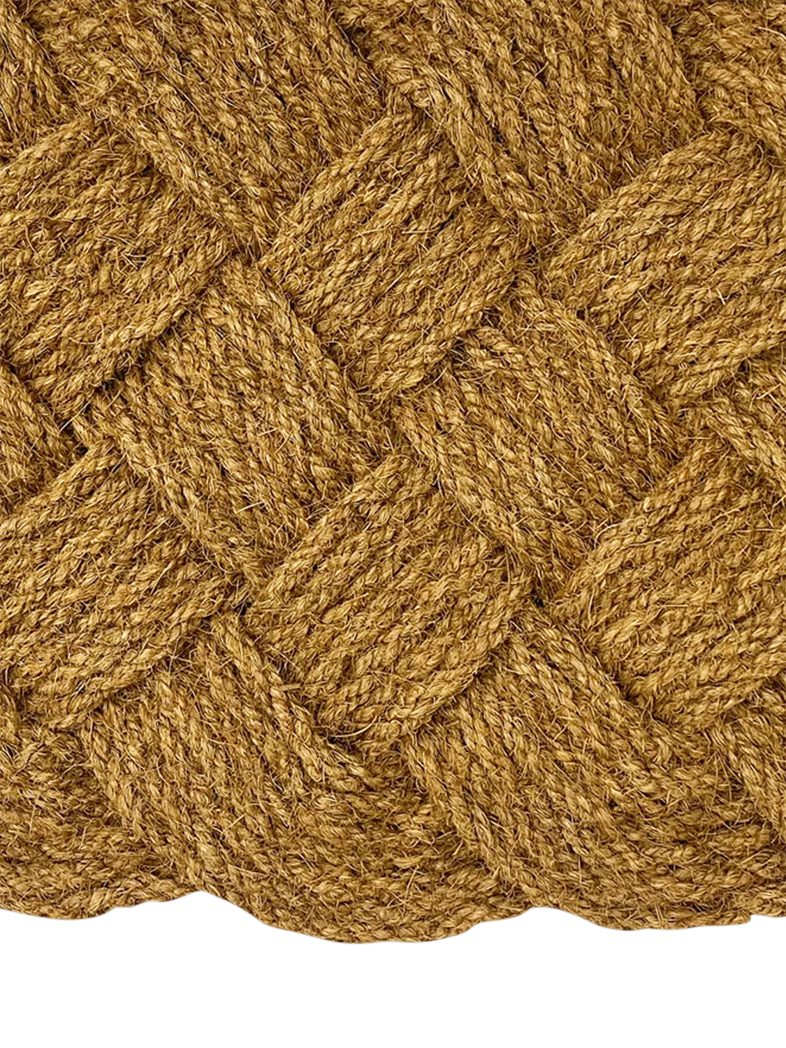John Lewis woven knot door mat natural 45x75cm (British brand)
