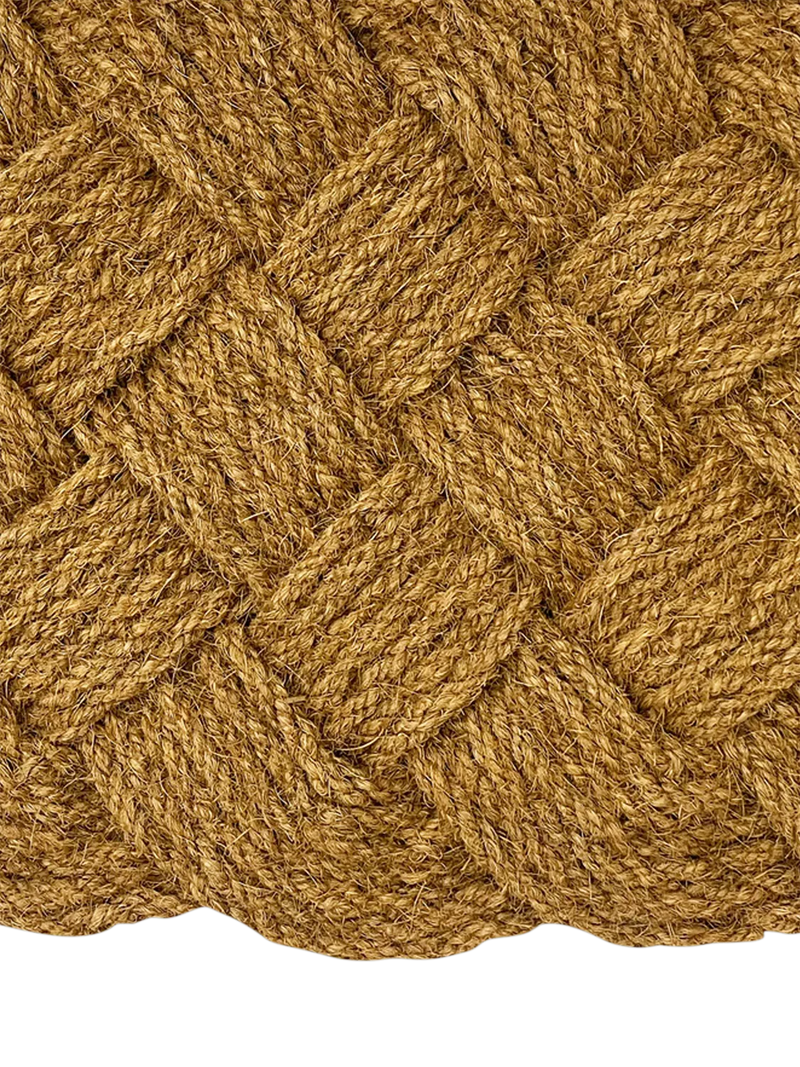 John Lewis woven knot door mat natural 45x75cm (British brand)