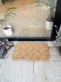 John Lewis woven knot door mat natural 45x75cm (British brand)