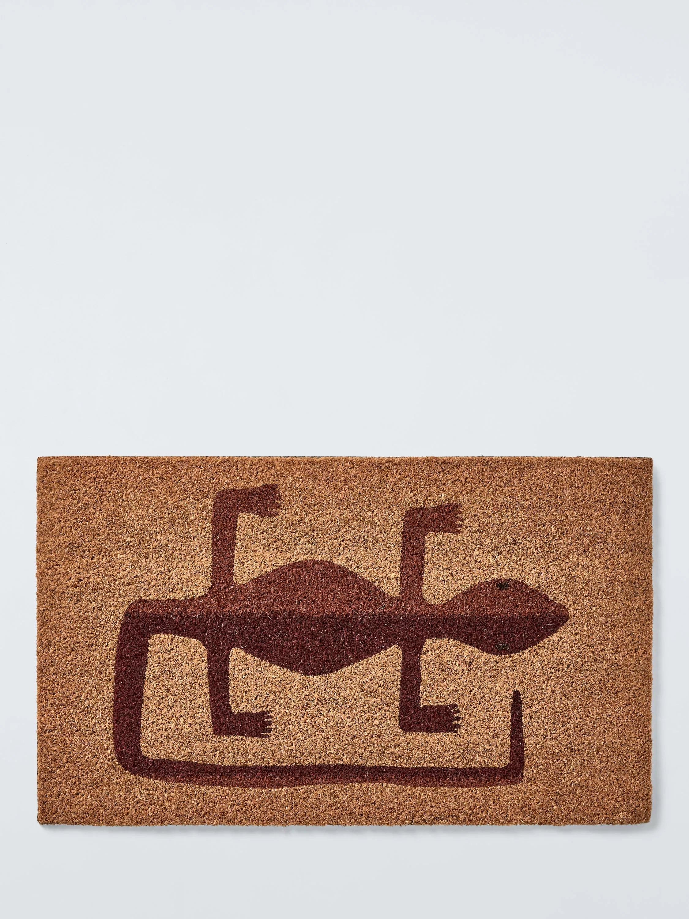 John Lewis lizard door mat natural coir (British brand)