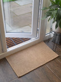 John Lewis jute door mat natural 45x75cm - British product