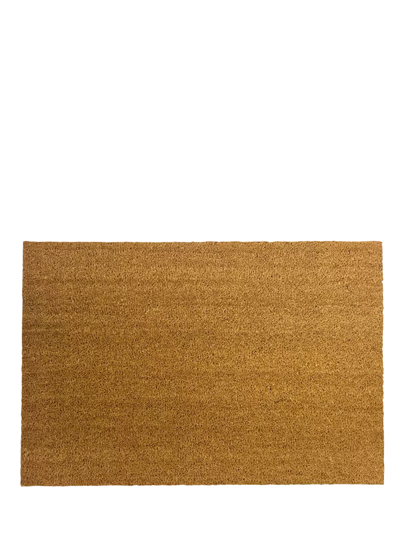 John Lewis plain coir door mat 80x120cm - British product