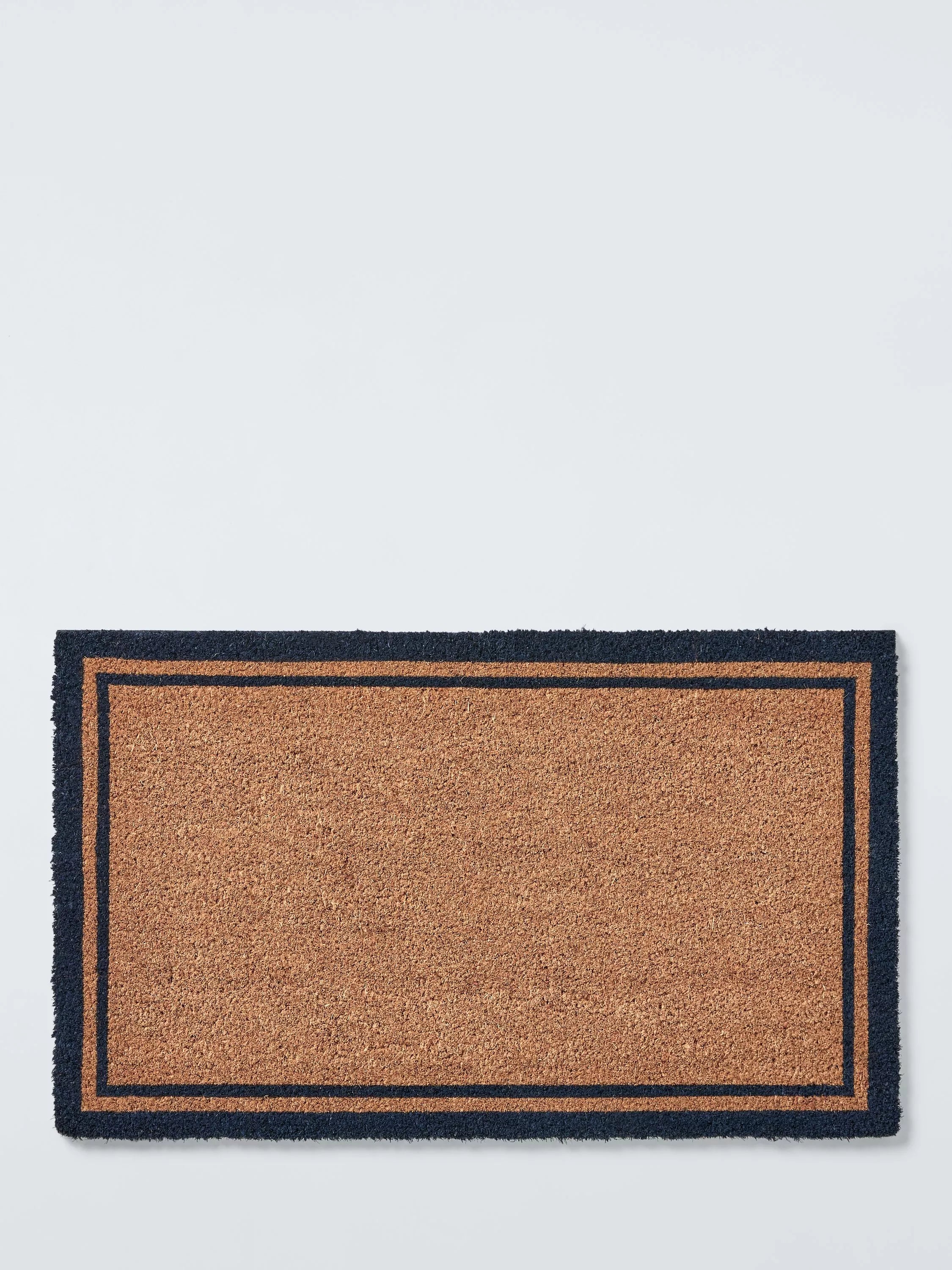 John Lewis wide stripe blue door mat 45x75cm, imported from the UK