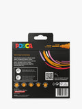 POSCA medium paint markers set of 8 warm tones - British product