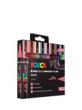 POSCA paint markers medium soft colours pack of 8 (British brand)
