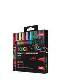 POSCA medium paint marker pens pack of 8 multi (British brand)